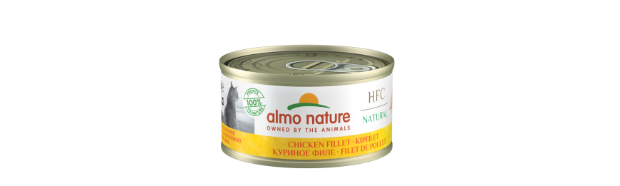 almo nature 貓濕糧系列 - HFC - Natural / Jelly 70g (罐裝)