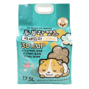 韓國 豆腐與貓 [CL-104] - 極幼條(1.5mm)豆腐貓砂 - 咖啡味 17.5L