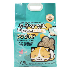 韓國 豆腐與貓 [CL-104] - 極幼條(1.5mm)豆腐貓砂 - 咖啡味 17.5L