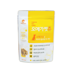 韓國沛比凱瑞-  優質狗狗磨牙棒 (奧米加起司條) -180g (黃色)