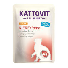 Kattovit - 德國康特維 Huhn 腎臟保健 貓濕糧-雞肉 85g [K77222] - 橙標