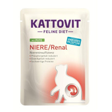 Kattovit - 德國康特維 Pute 腎臟保健 貓濕糧-火雞肉 85g [K77223] - 綠標
