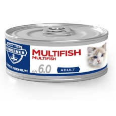 Bungener 無穀物主食罐  Multifish 魚肉口味貓罐頭 100g [28203]