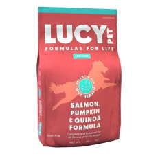 美國Lucy無殼物 Salmon, Pumpkin and Quinoa 三文魚&南瓜&藜麥全犬糧 4.5lbs [LDS45]