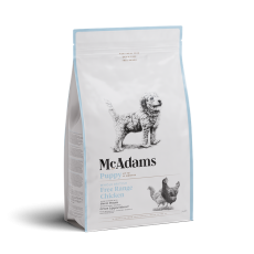 McAdams [PPC-D02] 自由放養雞肉(幼犬配方) 狗乾糧 2kg (藍袋)