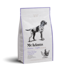 McAdams [SLC-D02] ⾃由放養雞⾁輕型 (老年/減肥⽝配⽅) 狗乾糧 2kg