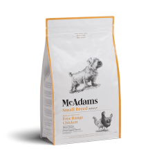 McAdams [SBC-D02] 自由放養雞肉 (小型犬配方) 狗乾糧 2kg (黃袋) | 細袋