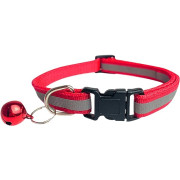 Pet Collars 貓狗 反光帶鈴鐺頸帶 可調計size 多種顏色 10mm (顏色隨機發貨)