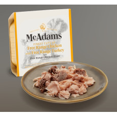 McAdams [WD-CTH-150AL] 自由放養雞、自由放養火雞和雞心 狗狗餐盒 150g
