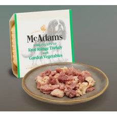 McAdams [WD-TV-150AL] 自由放養火雞、田園蔬菜 狗狗餐盒 150g