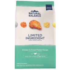 Natural Balance 雪山 - 單一蛋白 無穀系 - 雞肉甜薯成犬糧 04lb [77315]