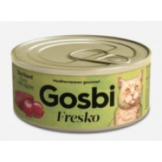 GOSBI Fresko [GFTA70] 無穀物成貓罐頭 - 吞拿魚+蘋果 (70g)