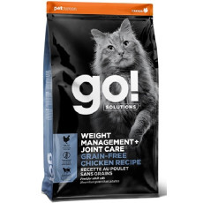 GO! SOLUTIONS 體重管理 + 關節護理 無穀物雞肉全貓配方 3lbs [002523]