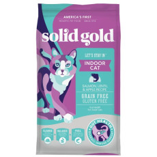 素力高室內無穀(三文魚)乾貓糧 Solid Gold Let’s Stay In™ Indoor Cat With Samon 03lb [SG255]