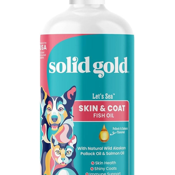 Solid Gold Fish Oil l (Skin & Coat) 素力高 魚油 16oz [SG611]