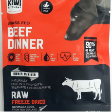 *試食價$2* Kiwi Kitchens - 凍乾全犬糧 – 大地牧牛  10g (紅)