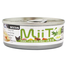 Seeds [mt02s] MiiT有雞愛犬機能湯罐 - 鮮嫩雞丁蔬菜湯佐炒蛋番薯胡蘿蔔 80g  (MT02)