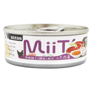 Seeds [mt06s] MiiT有雞愛犬機能湯罐 - 鮮嫩雞丁鮮牛肉湯佐雞絲糙米 80g  (MT06)