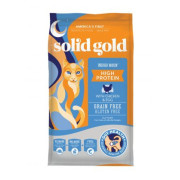 *捐贈只往遇貓堂 素力高無穀物(抗敏)(雞肉)乾貓糧 Solid Gold Indigo Moon Cat Food 12lb (橙袋 藍標) [SG027] 