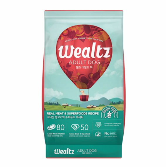 Wealtz 維爾滋 - 成犬配方 - 鮮雞肉、超級食物 2.1KG [WDA2368]