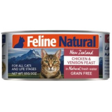 停產 F9 Feline Natural [F9-C- CV85] 貓罐頭 85G- 雞肉及鹿肉