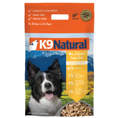 K9 Naturals [K9-C18K]- 冷凍脫水狗乾糧- 雞肉盛宴配方 1.8kg