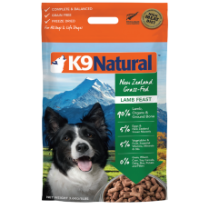 K9 Naturals [K9-L36K]- 冷凍脫水狗乾糧 - 羊肉盛宴配方 3.6kg