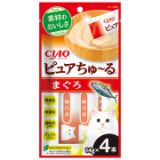 Ciao [TSC-211]  Pure 吞拿魚醬 (無添加) 14g (4本) | 新包裝