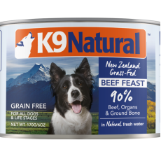 K9 Naturals [K9-C -B170] - 牛肉盛宴 主食狗罐頭 170g