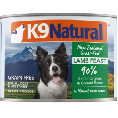 K9 Naturals [K9-C -L170] - 羊肉盛宴 主食狗罐頭 170g