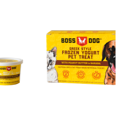 Boss Brands 希臘風味急凍花生醬香蕉味乳酪 (犬貓適用) 3.5oz [BNB-FYPBB3.5-79002308]