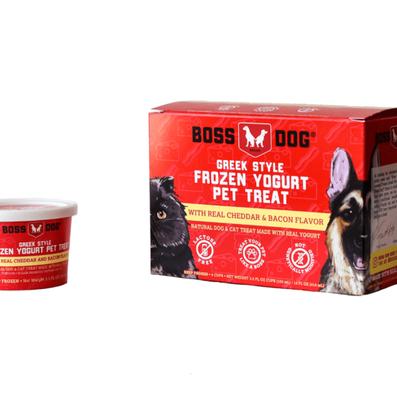 Boss Brands 希臘風味急凍車打芝士煙肉味乳酪 (犬貓適用) 3.5oz [BNB-FYCDB3.5- 79002315 ]