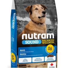 Nutram [NT- S6- 2K] - (S6) 雞肉、糙米及碗豆配方 成犬糧 02kg (new)