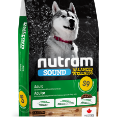 Nutram [NT- S9- 2K] - (S9) 羊肉、洋薏米、碗豆及奶油瓜配方 成犬糧 02kg (new)