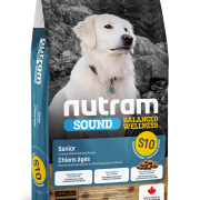 Nutram [NT-S10- 2K] - (S10) 雞肉、燕麥及全蛋配方 高齡犬糧 02kg (new)