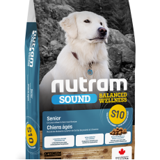 Nutram [NT-S10-11K] - (S10) 雞肉、燕麥及全蛋配方 高齡犬糧 11.4kg (new)