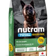 Nutram [NT- T26- 2K] - (T26) 無穀物羊肉及豆莢 全犬糧 2kg
