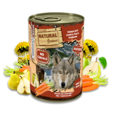 Natural Greatness - 還原系列 鹿肉配胡蘿蔔、梨子和蒲公英 主食罐頭 400g [D-ST400G]