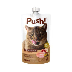 Push! - 噗滋包 雞肉鵪鶉口味 貓咪主食肉泥 唧唧包 台灣製 110g  [PH06]