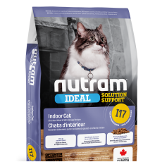 Nutram [NT-I17-1K] - (I17) 雞肉全蛋配方 室內控制掉毛貓糧 1.13kg (new)