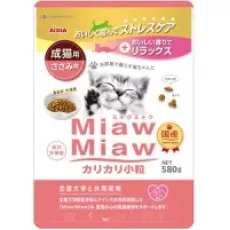 AIXIA Miaw Miaw [MDM 4] 成貓 雞肉味 (吐毛配方)  乾糧 580g  新包裝