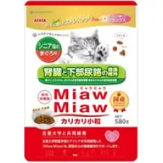 AIXIA Miaw Miaw [MDM 5] 老貓 吞拿魚味 乾糧 580g (腎臟尿道維持) 新包裝
