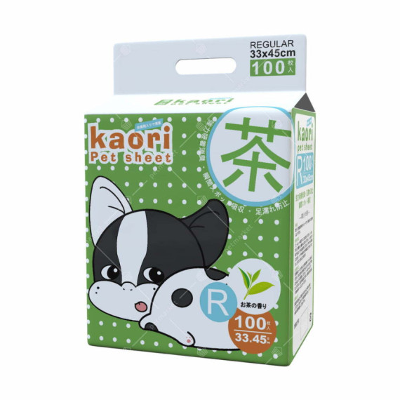 Kaori 綠茶抗菌消臭尿墊 33x45cm ( 100片 / R ) [KA204516]