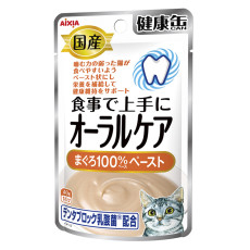 AIXIA 口腔保健系列 [KZJ-09] 鮪泥狀 貓袋裝濕糧 40g (橙色)