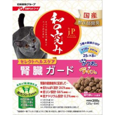 日清 [NJP557] JP和の究味 - 貓腎臟保健乾糧(2種口味) 200g