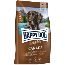 Happy Dog Canada Grainfree 成犬加拿大三文魚兔肉羊肉無穀 物高能量配方狗糧 4kg [03582]