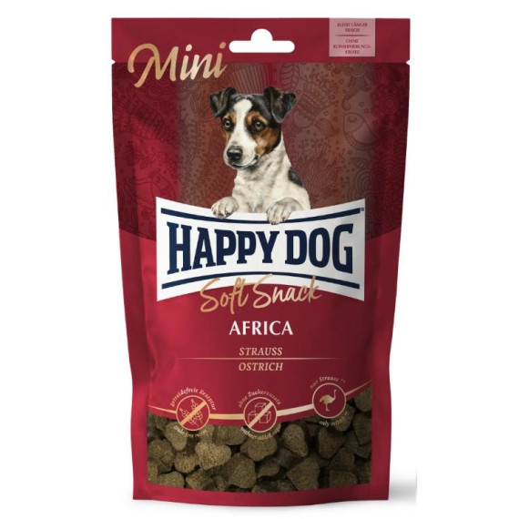 HAPPY DOG - 小型犬非洲鴕鳥肉軟零食 100g [60691]