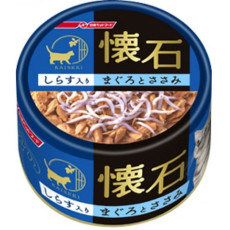 懷石 NP-K11 啫喱-吞拿魚+雞柳+白飯魚貓罐頭 80g