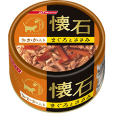 懷石 NP-K12 極品啫喱-吞拿+雞肉+鰹魚乾貓罐頭 80g