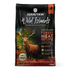 代理未有返貨期 Addiction Wild Island 無穀物 優質蛋白 全貓配方-森林野牧鹿肉 4lb (新裝) 